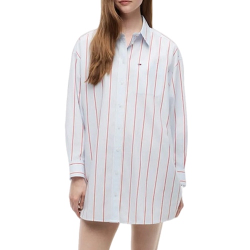 שמלה TOMMY JEANS מידות XS-XL לנשים בדוגמת פסים