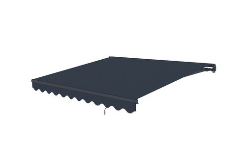 סוכך זרועות מתקפל דגם אסיה G Garden Top - צבע אפור כהה