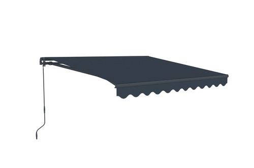 סוכך זרועות מתקפל דגם אסיה G Garden Top - צבע אפור כהה
