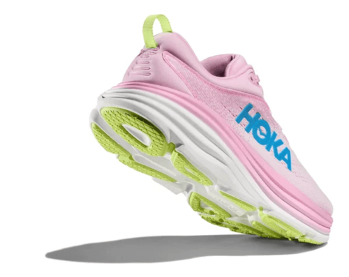 HOKA Bondi WIDE 8 - נעלי ספורט נשים הוקה בונדי 8 בצבע ורוד