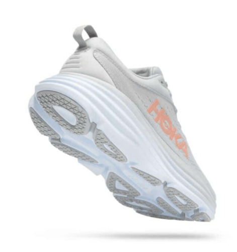 HOKA Bondi WIDE 8 - נעלי ספורט נשים הוקה בונדי 8 בצבע אפור בהיר