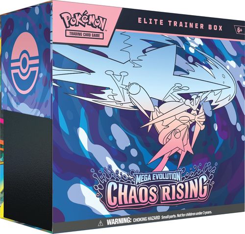 שריון אילת מארז Pokémon TCG: Mega Evolution – Chaos Rising Elite Trainer Box ME04