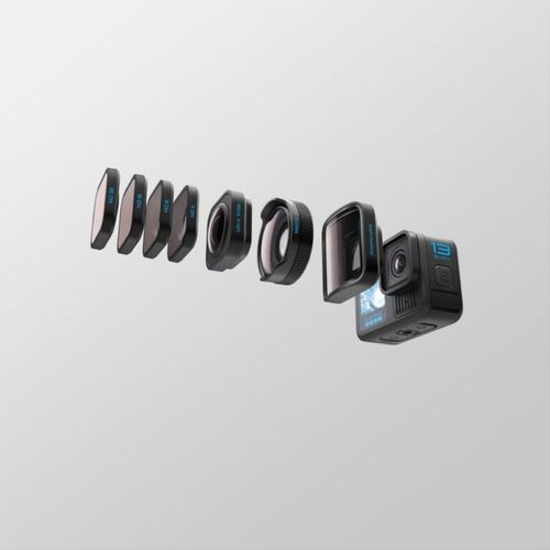 מצלמת אקסטרים GoPro Hero13 Black + HB series lens collection