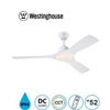‏מאוורר תקרה Jessica 52'' CCT 73172/73173 28W עם שלט בגימור עץ Westinghouse