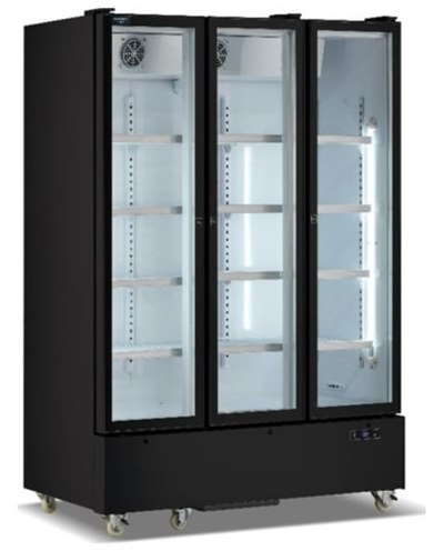 מקרר ויטרינה 3 דלתות RF-1150PS שחור פיינמלי FAYNAMELI