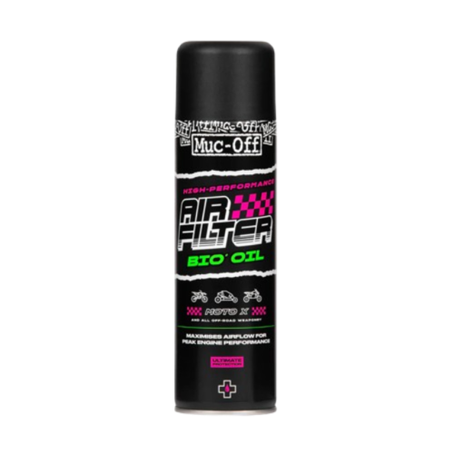תרסיס שימון פילטר אוויר MUC-OFF BIO AIR FILTER OIL 500ML