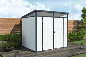 מחסן פלסטיק 8X6 פיט Garden Top דגם Toya-B