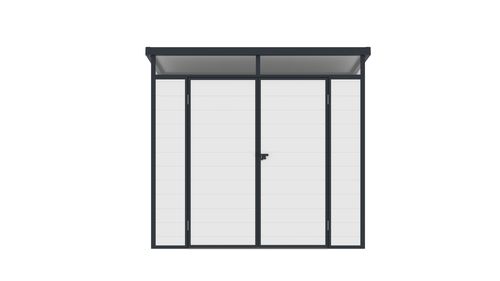 מחסן פלסטיק 8X6 פיט Garden Top דגם Toya-B