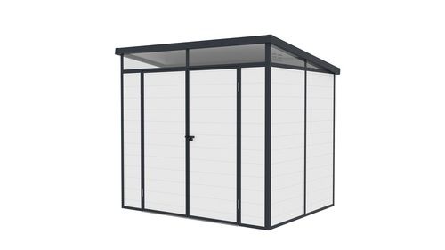 מחסן פלסטיק 8X6 פיט Garden Top דגם Toya-B