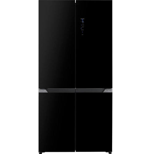 מקרר 4 דלתות קו-0 ג'נרל דגם FF4-65GB זכוכית שחור 