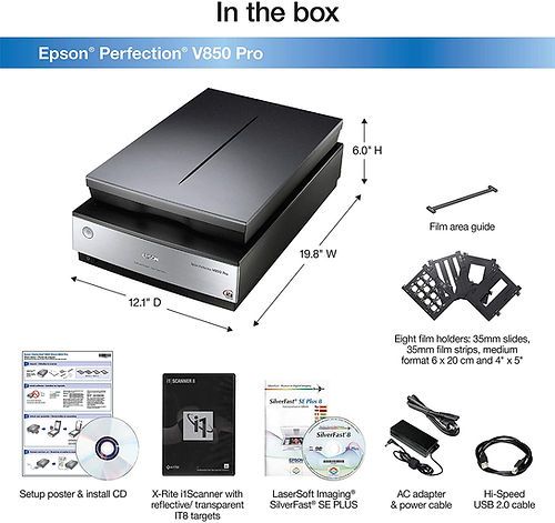 סורק תמונות מקצועי Epson V850 Pro 