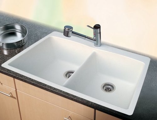 כיור מטבח דגם דיאמונד BLANCO 210 במגוון צבעים לבחירה