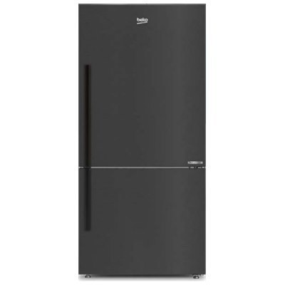 מקרר ‏מקפיא תחתון Beko CN160237XB ‏580 ‏ליטר בקו נירוסטה מושחרת אחריות ע