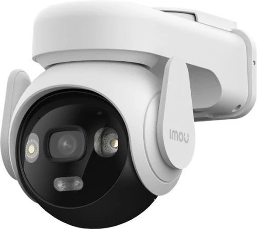 מצלמת אבטחה חיצונית עם פאנל סולארי IMOU AOV PT 5MP - צבע לבן