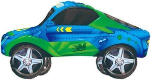 בלון אלומיניום תלת מימד כ-89 סנטימטר - רכב ספורט תלת מימד