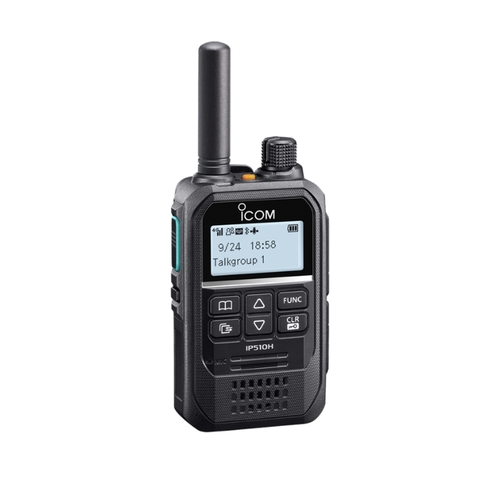 Icom IP510H – מכשיר קשר מקצועי עם Bluetooth, תקן IP67 ושיחות Full Duplex