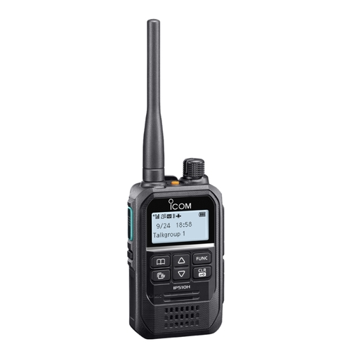 מכשיר קשר Icom IP510H לתקשורת ארצית באמצעות LTE ו-Wi-Fi עבור אבטחה, תעשייה וצוותי שטח