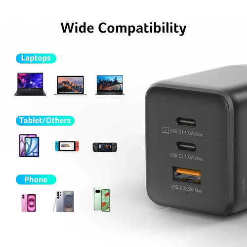 מטען Acer 100W Gan USB
