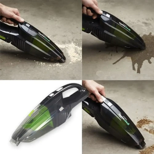 שואב אבק רטוב יבש Greenworks G24HV מנקה אבק, פירורים ונוזלים בקלות ומתאים לניקוי רכב, משטחי עבודה ופינות קשות להגעה