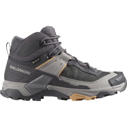 נעלי טיולים לנשים X Ultra 5 Mid GTX אפורות - Salomon
