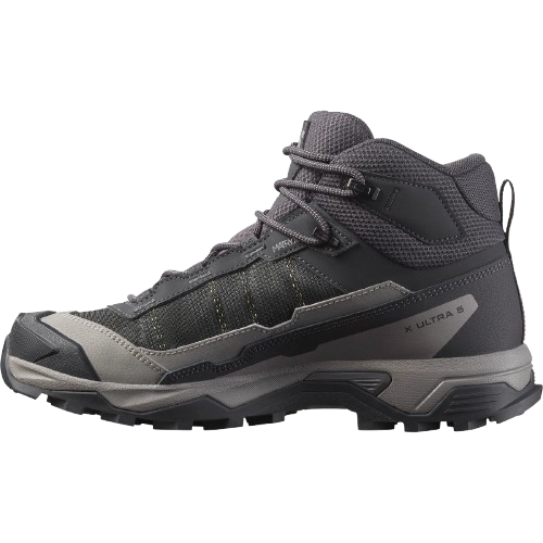 נעלי טיולים לנשים X Ultra 5 Mid GTX אפורות - Salomon