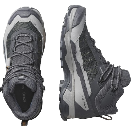 נעלי טיולים לנשים X Ultra 5 Mid GTX אפורות - Salomon