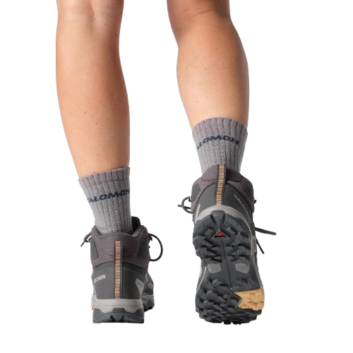 נעלי טיולים לנשים X Ultra 5 Mid GTX אפורות - Salomon