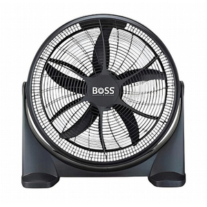 מאוורר רצפתי עוצמתי בוס BOSS צבע שחור "20 דגם BO-20FB