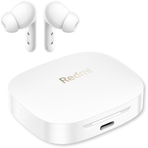 אוזניות TWS שיאומי דגם Redmi Buds 6 בצבע לבן 