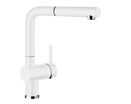ברז מטבח דגם לינוס BLANCO בגימור רוק גריי/טרטופו/אלומטליק/יסמין/אנטרציט/לבן קריסטל/נירוסטה/שחור מט/לבן/דארק סטיל/פלטינום/וולקנו גריי