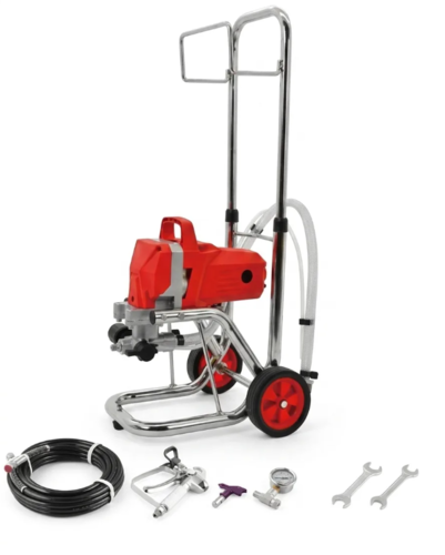איירליס / מרסס צבע 10 מטר צינור 3300 PSI  חזק במיוחד 1200W HD2104