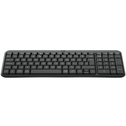 מקלדת אלחוטית Logitech K250 Graphite Heb 2.4ghz/bt