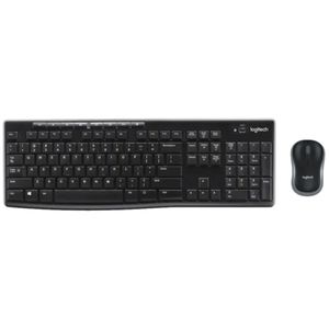 סט מקלדת ועכבר אלחוטי Logitech MK270 עברית/אנגלית