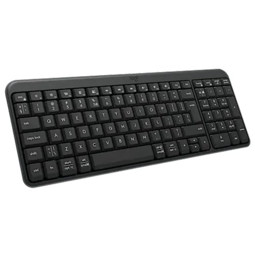 מקלדת אלחוטית Logitech K250 Graphite Heb 2.4ghz/bt