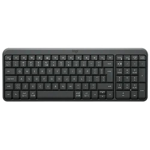 מקלדת אלחוטית Logitech K250 Graphite Heb 2.4ghz/bt