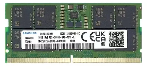 רכיב זיכרון למחשב Samsung 16GB DDR5 6400MHz CSODIMM M435R2GA3PB1-CCP – Intel XMP Single Rank