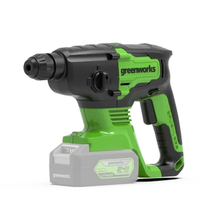 פטישון אלחוטי Greenworks GD24SDS2 24V גוף בלבד - קידוח, חציבה ורטט בכלי אחד