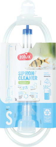 זולוקס שואב רפש איכותי לאקווריומים קטנים SIPHON CLEANER S 28-48CM