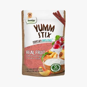 Yumm Stix - מקלוני יוגורט עם ענבים ואפרסק 70 גרם