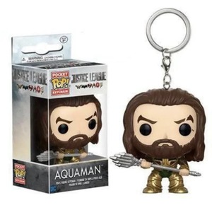 פופ מחזיק מפתחות אקווהמן - ליגת הצדק | Funko Pocket Pop! Aquaman Keychain - Justice League