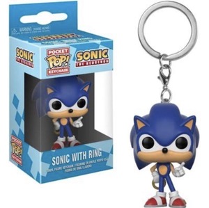 פופ מחזיק מפתחות סוניק עם טבעת | Funko Pocket Pop! Sonic With Ring Keychain
