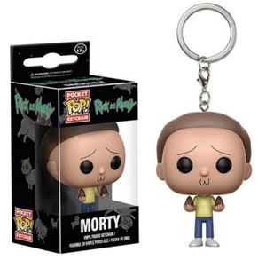 פופ מחזיק מפתחות מורטי | Funko Pocket Pop! Morty Keychain