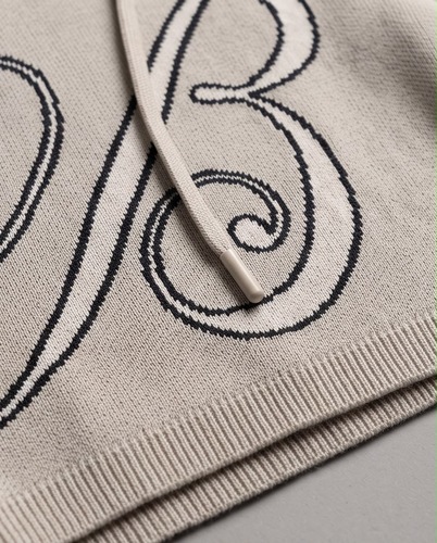 מכנס סריג BALR מידות XS-XXL לגברים בגוון אפור