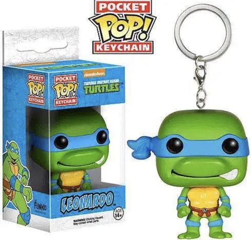  Leonardo Pocket Pop! Keychain | לאונרדו Pocket Pop! מחזיק מפתחות 
