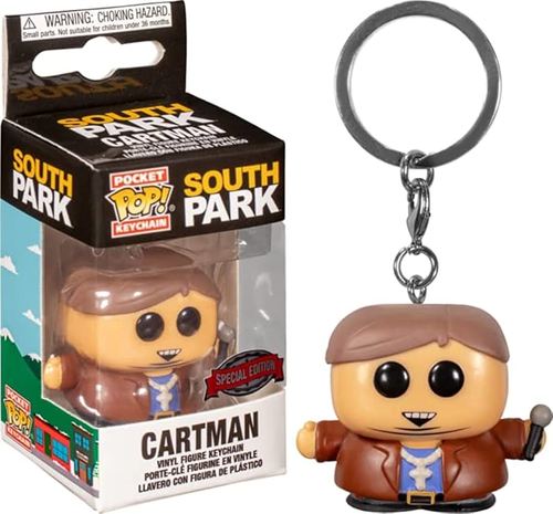  Cartman Special Edition Pocket Pop! Keychain | קארטמן מהדורה מיוחדת Pocket Pop! מחזיק מפתחות