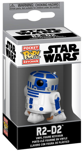 מחזיק מפתחות Pocket Pop! R2-D2 – מלחמת הכוכבים | Pocket Pop! R2-D2 Keychain – Star Wars