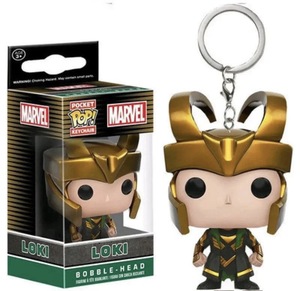 מחזיק מפתחות ! לוקי – מארוול | Pocket Pop! Loki Keychain – Marvel