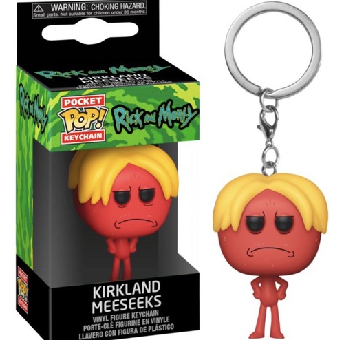 מחזיק מפתחות Pocket Pop! Kirkland Meeseeks – ריק ומורטי | Pocket Pop! Kirkland Meeseeks Keychain – Rick and Morty