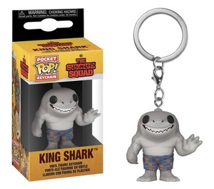 מחזיק מפתחות Pocket Pop! יחידת המתאבדים – King Shark | Suicide Squad Pocket Pop! Keychain – King Shark