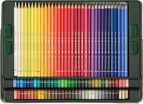 סט של 102 עפרונות צבעוניים Polychromos (קופסת מתכת)